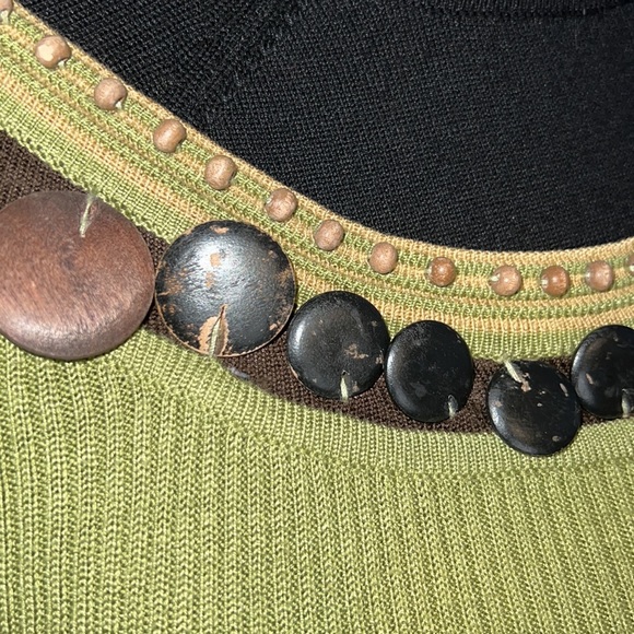 Requirement’s Women's Green XL Sweater Shirt Sleeves Crew Neck Stretch - Picture 4 of 7